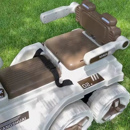 Electric Ride-On Excavator for Kids, with Remote Control